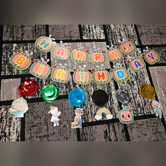 Cocomelon birthday decorations - Picture 5 of 5